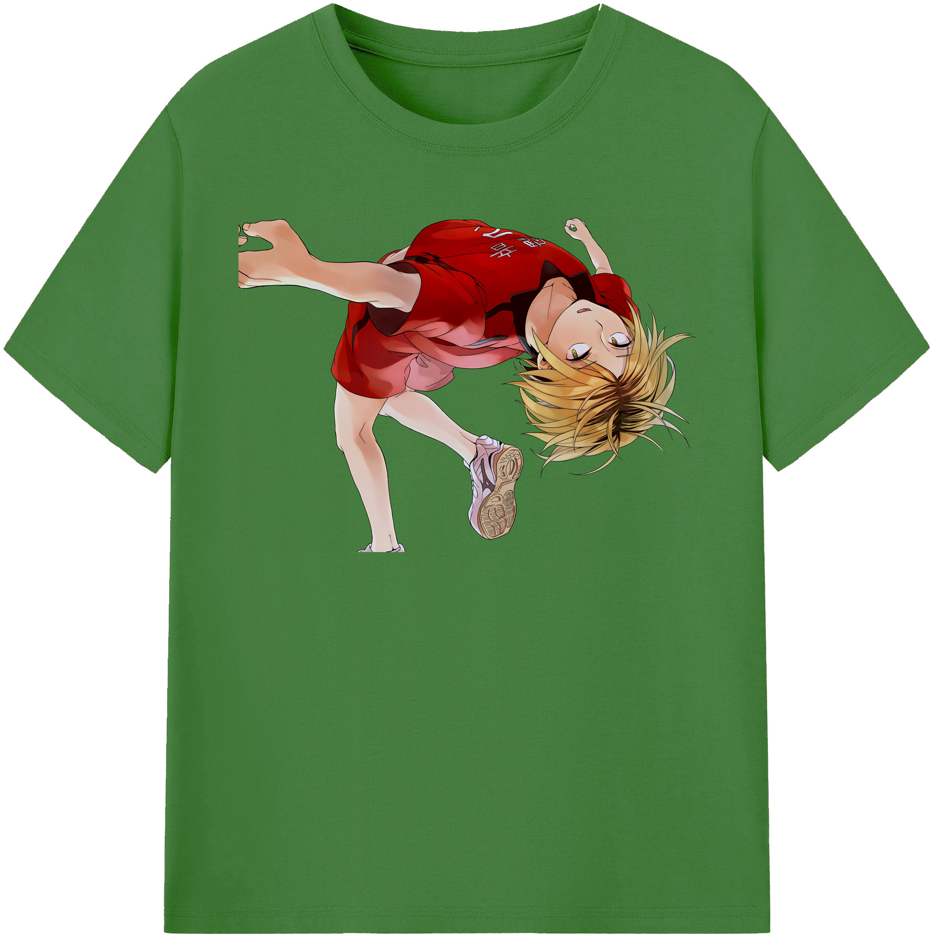 （画像用） ハイキュー!! Haikyu!! レディースカジュアルプリントTシャツ（綿100％）